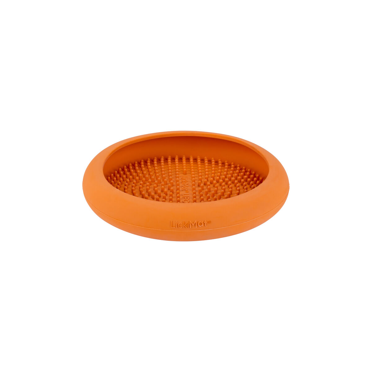 Hundmatare Lickimat Orange Gummi Modern